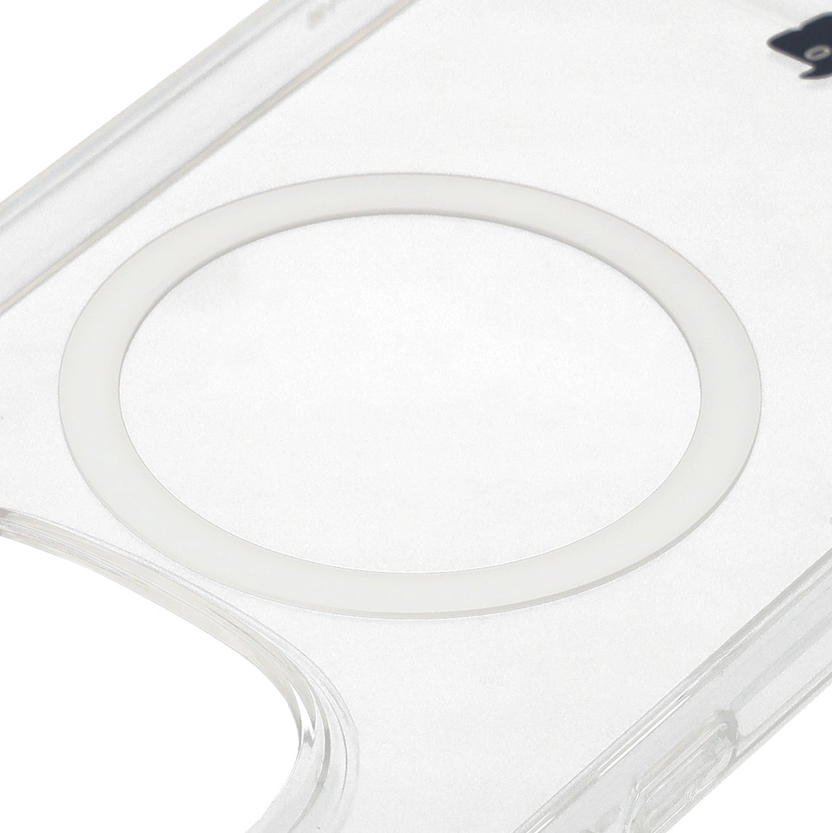 Pierścień magnetyczny w etui Bizon Case CrystalO do Xiaomi Redmi Note 15 Pro Plus 5G / Poco M8 Pro